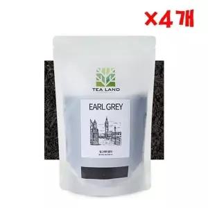 얼그레이 150g X 4개 얼그레이차 홍차 밀크티용 잎차 (W4BBD30)