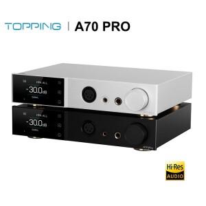 TOPPING A70 PRO 고해상도 오디오 헤드폰 앰프 완전 밸런스드 AMP Tang-Ku-la 모듈 12V 트리거 17000mWx2