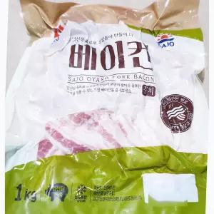 사조 오양 베이컨 1kg X10 샌드위치 브런치 펍 업소용
