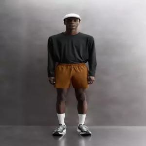ZARA 베이직 트레이닝 쇼츠 - 황토색 1943/310/703