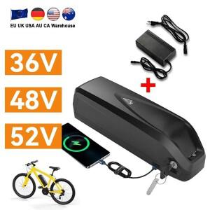 18650 Hailong 배터리 36V 48V 52V 9Ah Bafang BBS02 모터