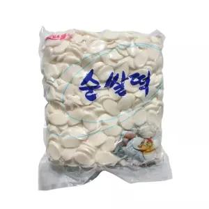 백미 순쌀떡3kg국 국떡 맛있는 쫄깃한 순쌀 식자재 업소용