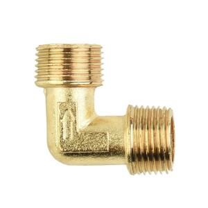 황동 공기 압축기 엘보 수나사 체크 밸브 커플러 도구, 펌프, 무방향 직각, 90Degr, 6.5mm, 1pc