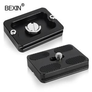 QR60 카메라 퀵릴리스 클램프 삼각대  플레이트 마운트 어댑터 DSLR 아르카 스위스