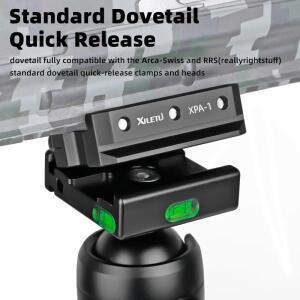 Picatinny Arca 스위스 플레이트 ARCA 퀵릴리스 레일  삼각대 Dovetail Mount Adapter로 변환
