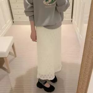 [하프클럽/]데일리 하트패턴 롱 스커트 SSH176 롱 롱 니트 미디 스커트 여성