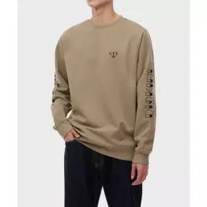 매장정품 DICKIES 디키즈 로니 샌도발 플리스 풀오버 크루넥 Desert Sand 2843180 1815283