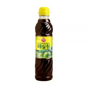 오뚜기 매실청 한식 요리 재료 매실차 홈카페 660g 1개 MNS