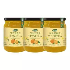 오뚜기 제주 한라봉 마말레이드 쨈 청 소스 시럽 300g 3개 MNS