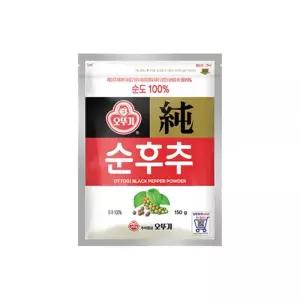 오뚜기 순후추 파우치 후추가루 향신료 조미료 150g MNS