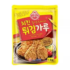 오뚜기 치킨 튀김가루 집밥 홈쿡 반죽 요리재료 1kg MNS