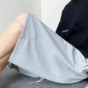 트레이닝 운동 헬스 반 위아 바지 와플 팬 츄리닝
