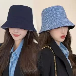 은창)로맨틱 투웨이 위아 양면 벙거지 모자 사파리