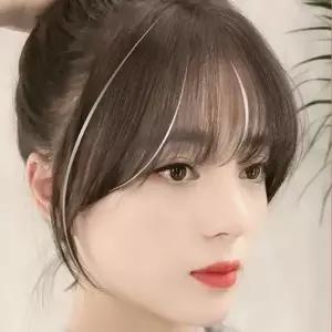 잔솔 미우 여자 앞머리 부분 가발 붙임머리 여성 피스