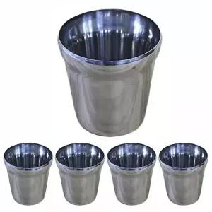 가벼운 이우 업소용 스텐레스 물컵 5개 스 양치컵