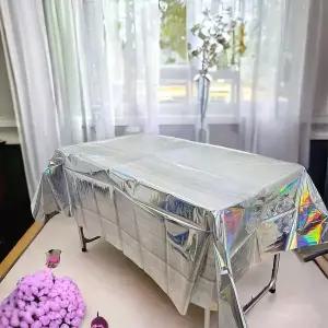 유치원 생일파티 홀로그램 식탁 테이블보