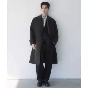 (국내매장정품) 무신사 스탠다드 MUSINSA STANDARD [시티 워커스] 카머 싱글 트렌치 코트 [그레이] MMFCR1B