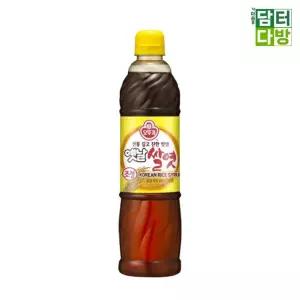 오뚜기 옛날 쌀엿(조청) 700g X 3개간식용 업소용 대용량 전통 곡물 배조청 조청 우리 물엿 올리고당 가정