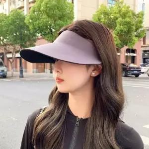 라이트 챙 여성 가벼운 썬캡 모자 선바이져 골프 여름