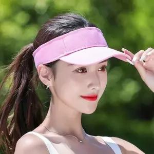 이우 데일리 썬캡 무지 스포츠 모자 골프 자외선차단