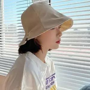 여성 뒷 밴딩 포인트 리버시블 양말 벙거지 여자모자