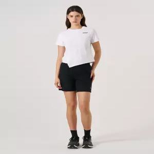 여성 트레이닝 AIR-DOT 4부 쇼츠 SPLMCNTR251WBLK