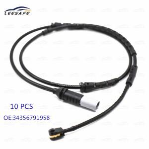 34356791958 브레이크 패드 마모 센서, BMW 호환 F01 F02 F07 535i F10 528i F04 하이브리드 7 세단 F12 F1