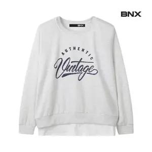 BNX_SP BNX 레이어드 오버핏 맨투맨 티셔츠 BV3TS043L0 1123815