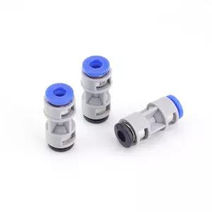 밤부 랩 A1/A1MINI/P1P/P1S/P2S/X1C/X1E/H2D/H2S 3D 프린터용 YIBEICO 3pcs 테플론 PTFE 튜브 어댑터 교체