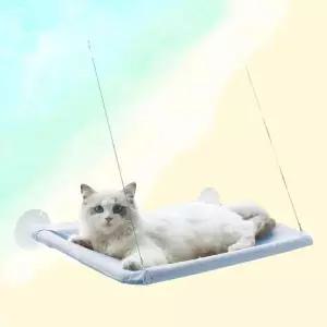 고양이창문해먹 창문해먹 고양이선반 캣워커 침대 윈도우 해먹