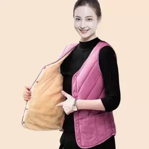[하프클럽/셀럽하우스]경량 여성 패딩 조끼 베스트 여성 양털 조끼 간절기 겨울