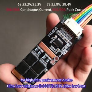 6S 90A 25.2V 리튬 BMS 이온 배터리 보호