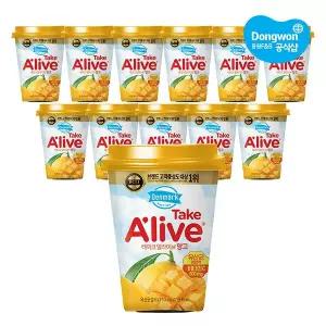 [동원] 덴마크 테이크 얼라이브 망고 250ml x 12개