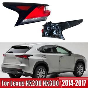 렉서스 NX200 2014-2017 테일라이트 어셈블리 자동차 액세서리 경고 브레이크 후미등 신호등