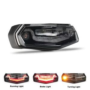E32 E-mark LED 회전 신호 러닝 브레이크 후면 조명 YAMAHA Tenere 700 시리즈 2019-2024 바이크 오토바이