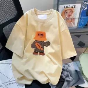 [하프클럽/]숏슬리브 박시티 루즈핏 라운드티 반팔티 여름 여성면티 숏 슬