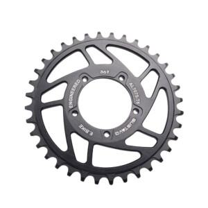 GUSTAVO E-Bike 미드 드라이브 모터 체인링 스프로킷 Bafang BBS01 36T 38T 40T 체인휠