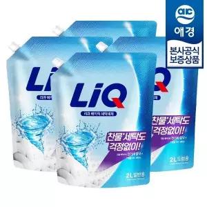 애경 리큐 베이직 세탁세제 리필 2L x4개 425091