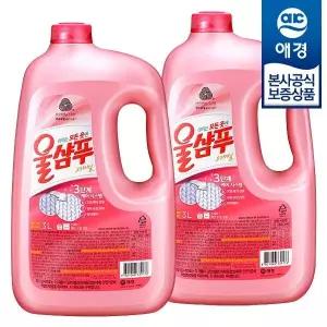애경 울샴푸 오리지널 중성세제 3L x2개 425106