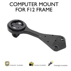 자전거 컴퓨터 마운트 브래킷 7075 알루미늄 합금 127mm F12 하이웨이 커브 핸들바용 와후 가민 브라이튼