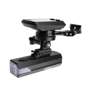 자전거 컴퓨터 마운트 IAMOK 블랙 브래킷 Bon-trager 핸들 바 용 Gopro 어댑터 Garmin Bryton Wahoo Magene