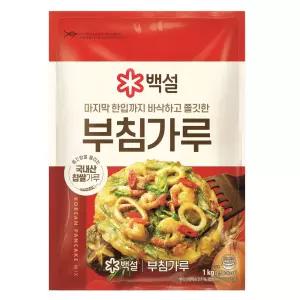백설 부침가루 1kg 1개