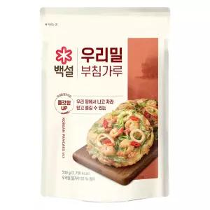 백설 우리밀 부침가루 1개 500g