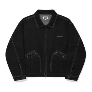 와키윌리 WACKYWILLY 24FW 데님 트러커 자켓 블랙