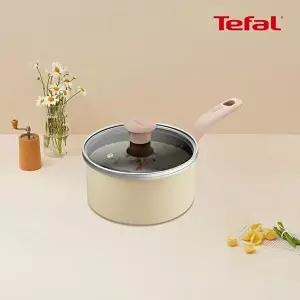 [테팔][테팔] 인덕션 티타늄1X 데이지 편수냄비 18cm