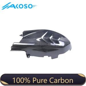 풀 드라이 카본 파이버 엔진 커버 가드 페어링 모터사이클 바디 키트 베스파 GTS 300 HP 호환E용