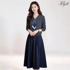 [헬리꽁땡]노바스카프가디건데님3종세트