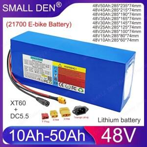 21700 13S 48V 10Ah 리튬 배터리 팩BMS 750-2500W 고출력 E-2륜 포함