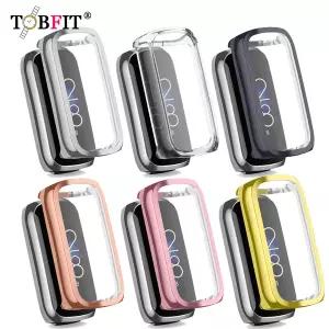 Fitbit Luxe 커버 tpu용 전체 보호 케이스 범퍼 쉘용 초박형 화면