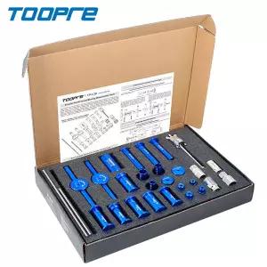 TOOPRE 자전거 퀵 릴리스 스루 액슬 허브 베어링 프레스 세트 자전거 베어링 설치 제거 도구 허브 조립 도